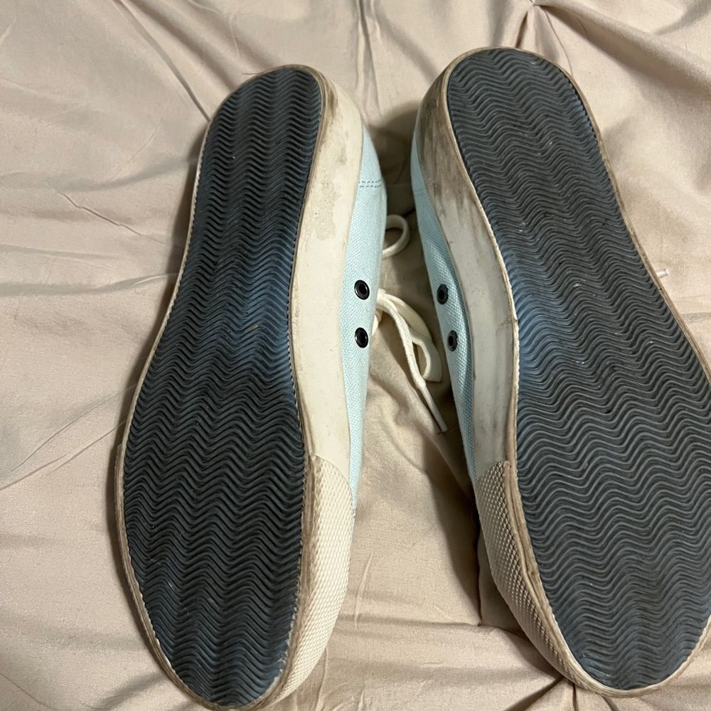 SeaVees Women's Canvas Sneakers - Light Blue - Picture 3 of 6